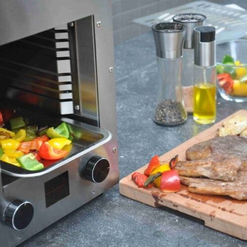 ⁦תנור סטייקים BBQ GRILL EF06-AS-2 מבית HOTPOINT⁩ – תמונה ⁦7⁩
