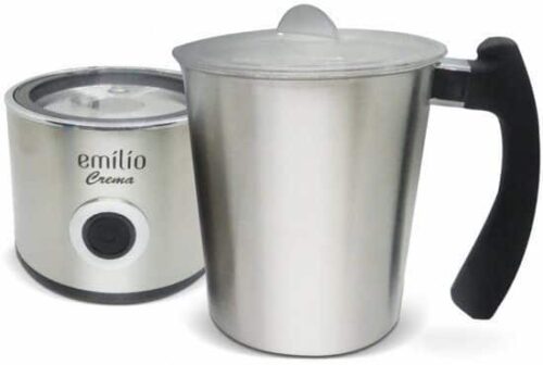 ⁦מקציף חלב חשמלי אינדוקציה 300 מ''ל Classico Crema 650W⁩ – תמונה ⁦2⁩
