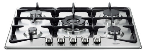⁦כיריים גז 5 להבות דלונגי DELONGHI NDG82⁩ – תמונה ⁦2⁩