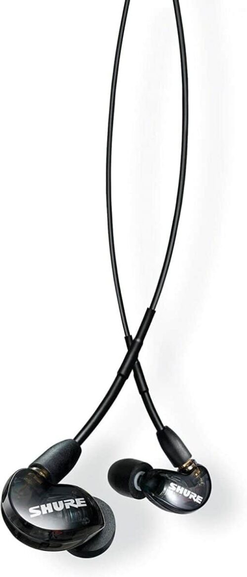 אוזניות In-Ear מבודדות רעש בצבע שחור SHURE SE215