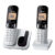 טלפון אלחוטי פנסוניק שולחני + שלוחה נוספת | Panasonic KX-TGC212